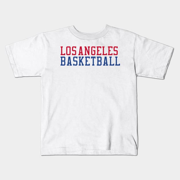 Los Angeles Clippers Kids T-Shirt by teakatir